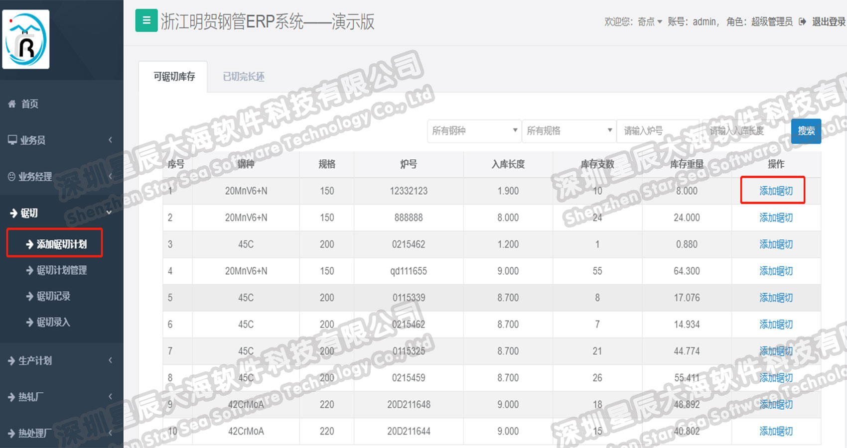 鋸切計劃管理