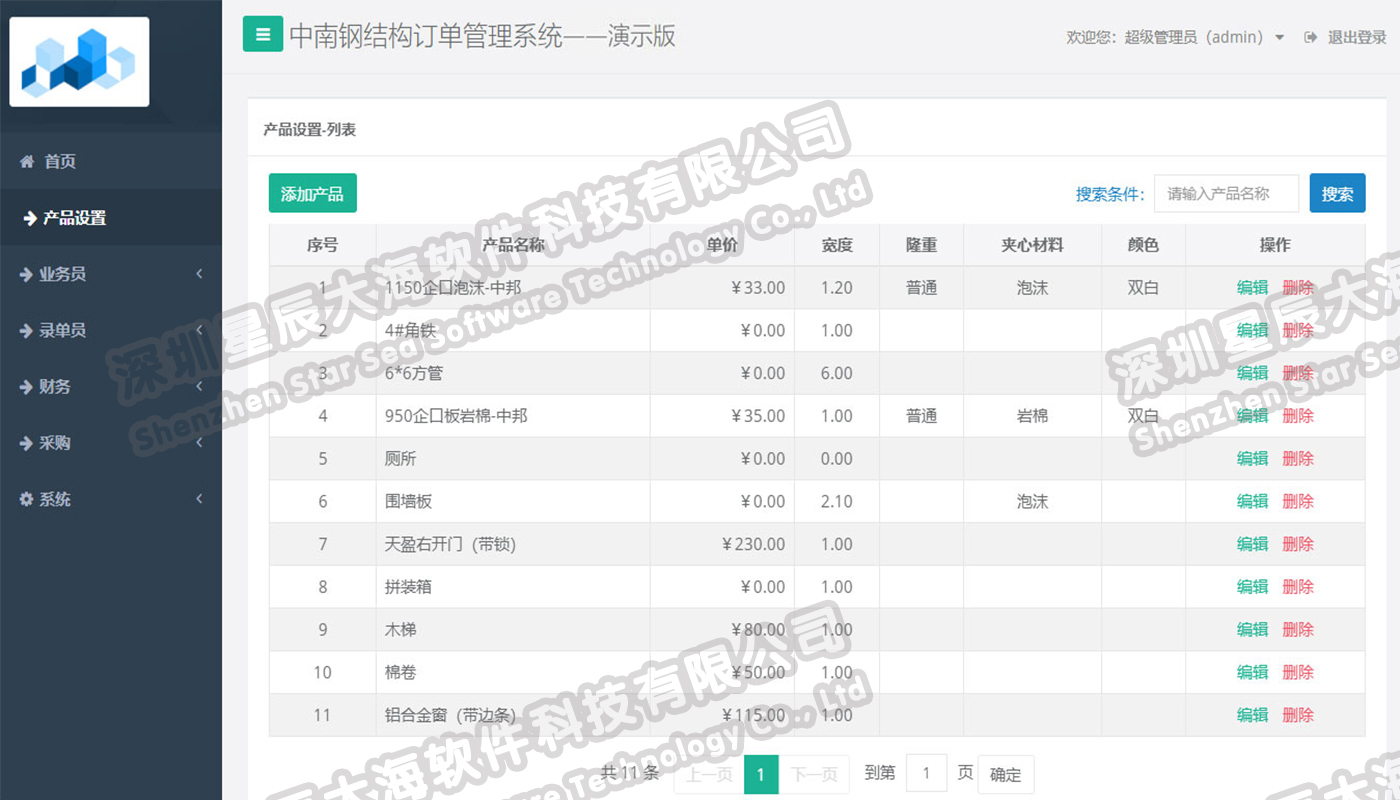 產(chǎn)品設(shè)置