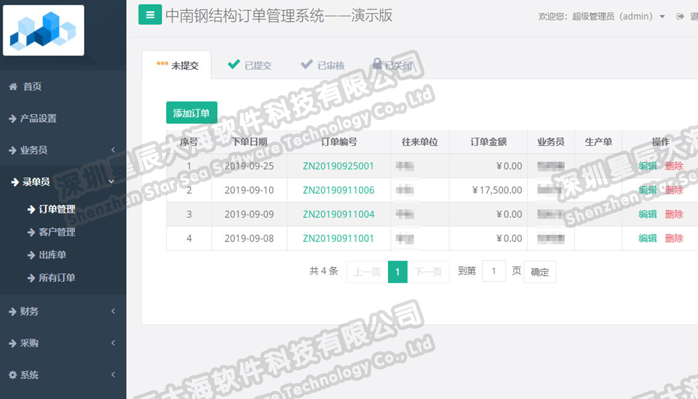 訂單管理